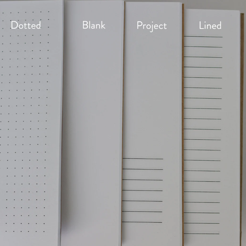 Stack of kraft card handmade notebooks that can be personlised for business or events.  Promotional product idea.  Choice of inside page designs