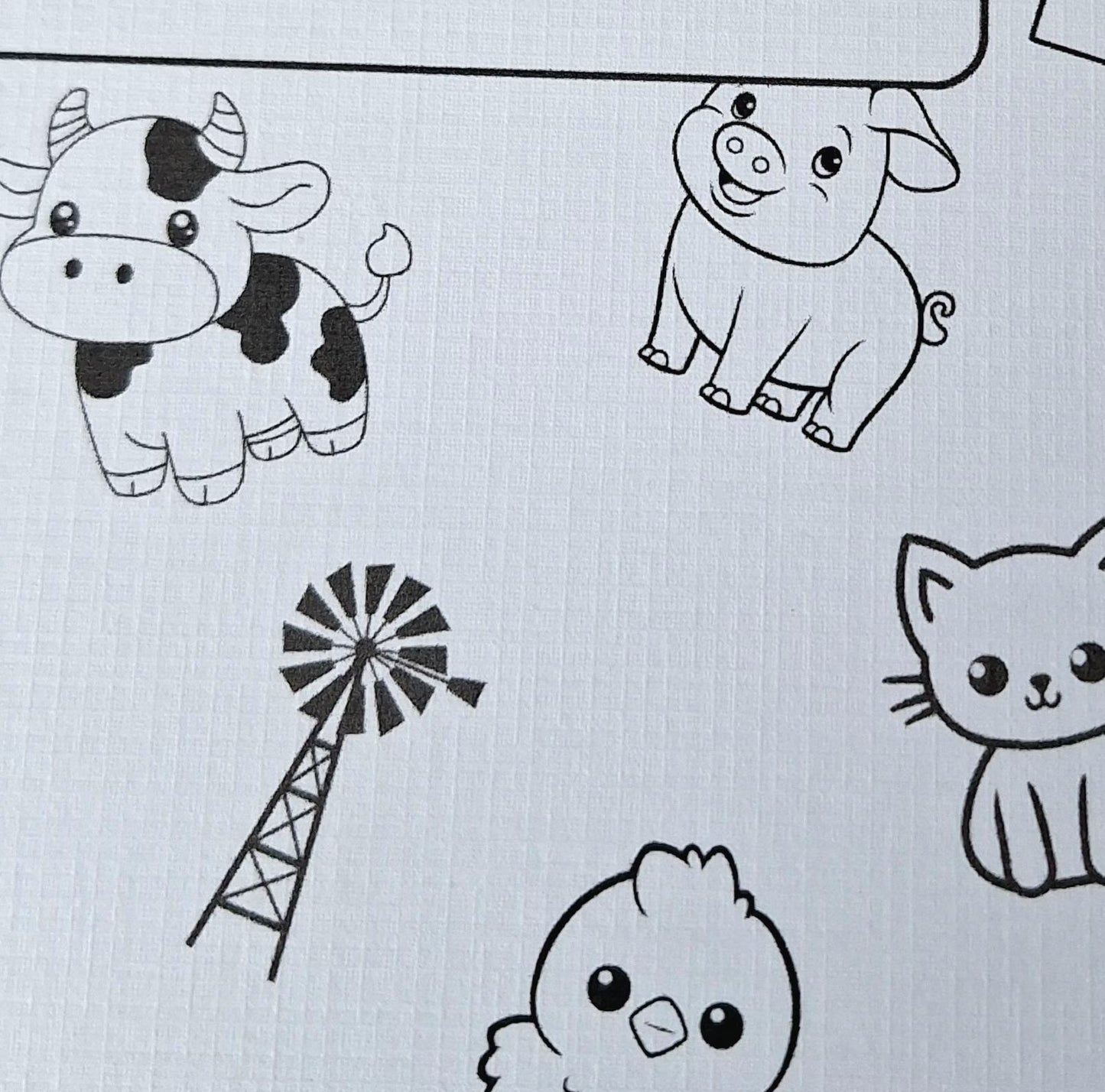 Farmyard Friends Notebook with lines - A5