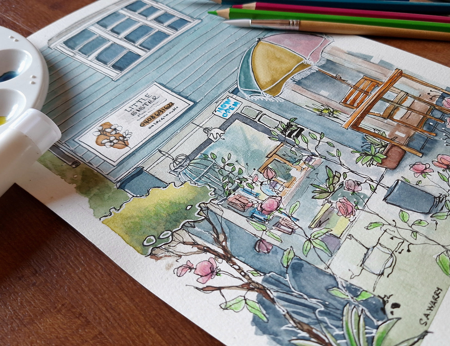 A4 Print - Eudlo Shop - Little Sister