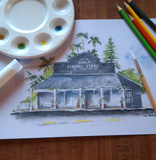 A4 Print - Eudlo General Store