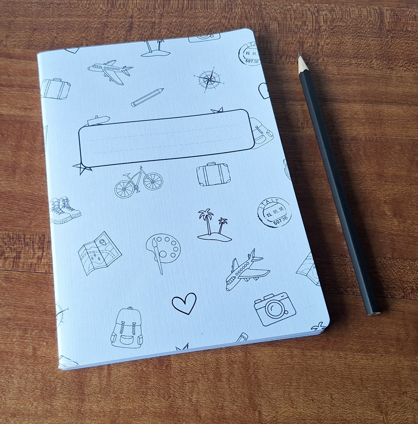 Travel Notebooks with lines - A5