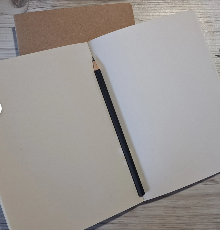 Sketch book, Handmade with 160gsm Ivory Sketching Paper- A5